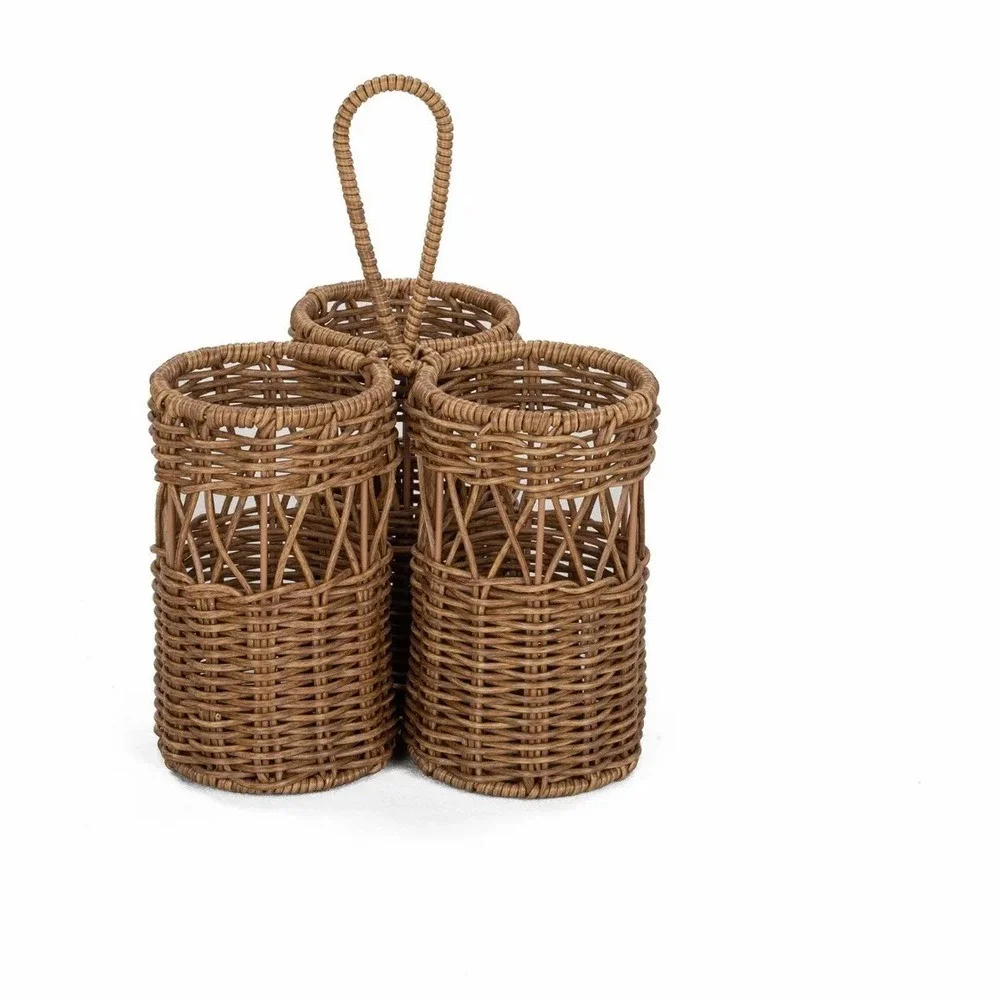 Better‎ Homes & Gardens Wine Caddy, Brown Rattan - Walmart Summer 2025